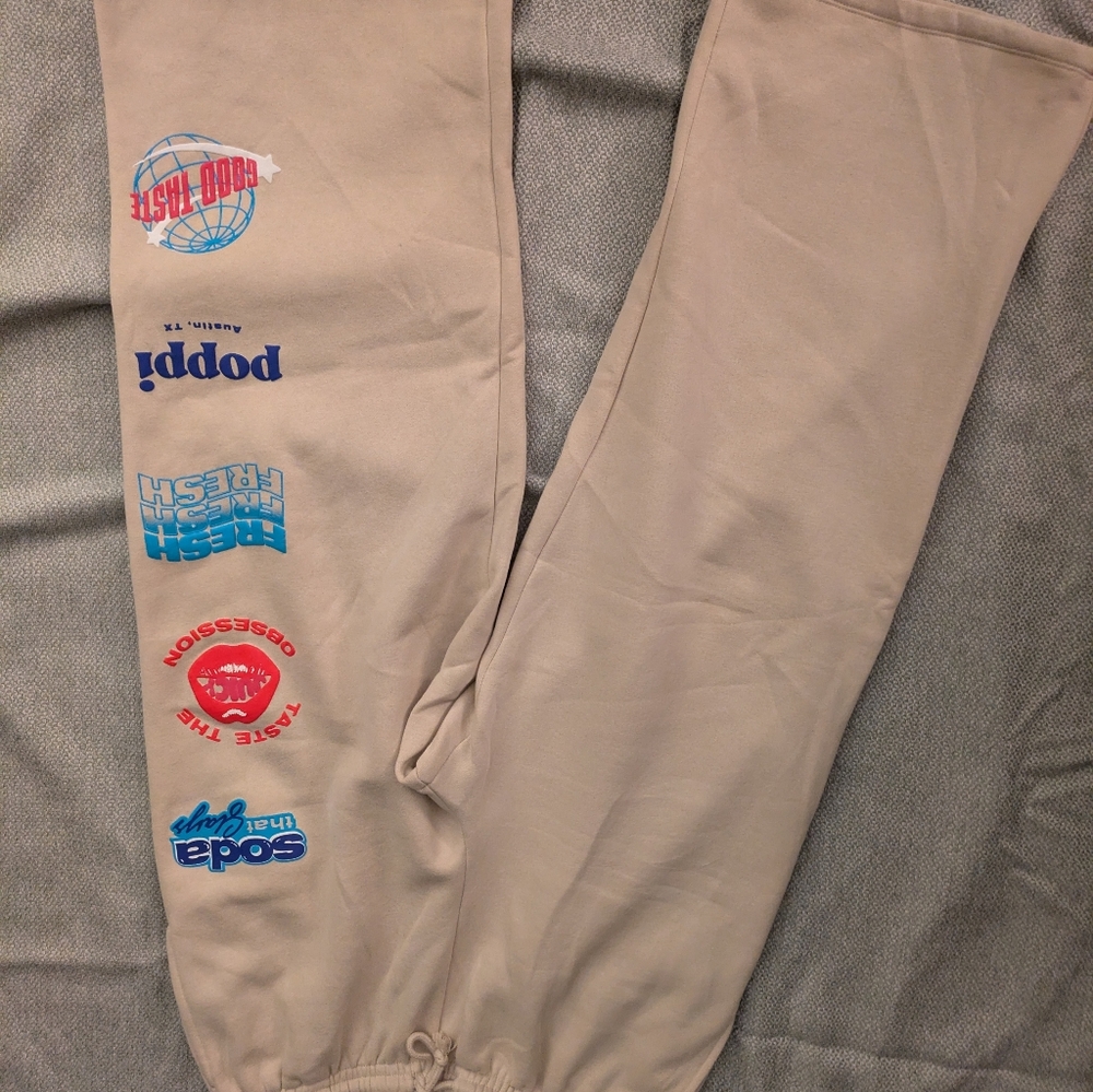 Women's Poppi Hoodie, Sweatpants and Cap Set - Cream and Pink - Picture 4 of 8